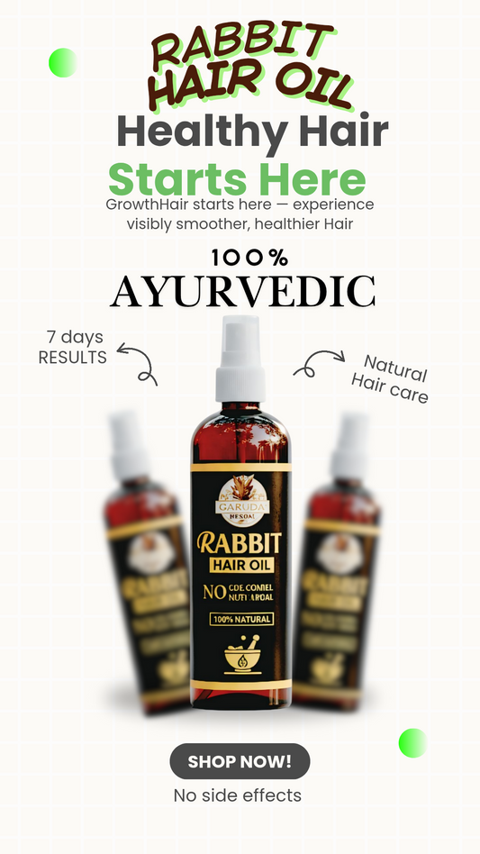Rabit Herbal Hair Oil - 100% Effective! 500ML