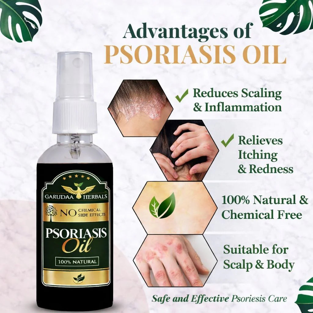 Garuda Herbal Psoriasis Oil-Advanced Psoriasis Clearing Oil