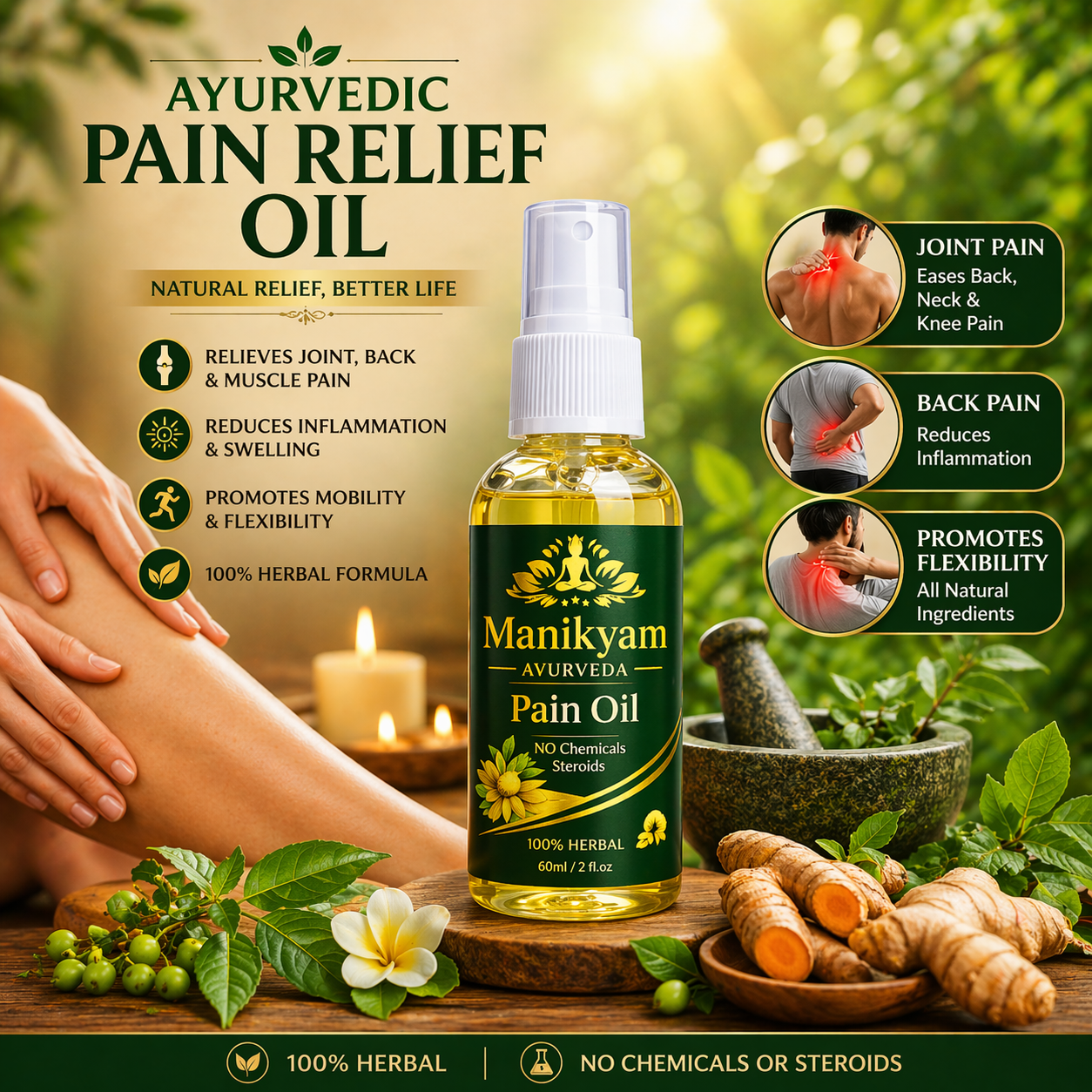 Garuda Herbal Pain Killer Oil