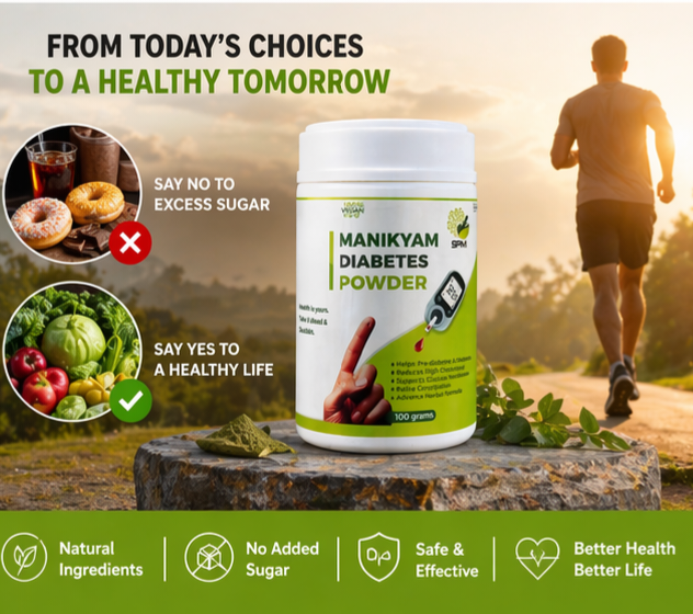 MANIKYAM DIABETES BLOOD SUGAR POWDER 60DAYS CHALLENGE