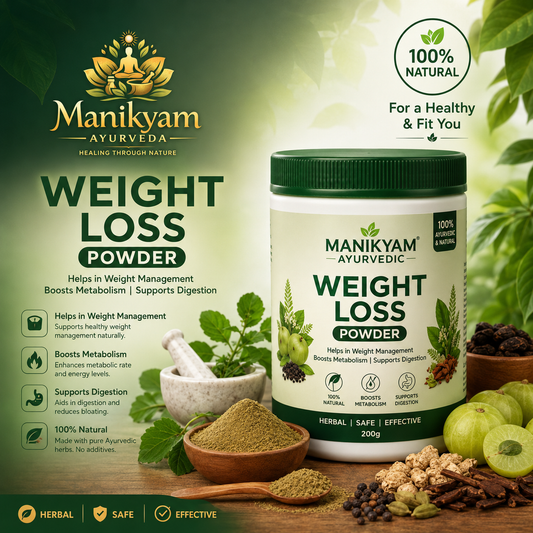 MANIKYAM WEIGHT LOSS POWDER 30DAYS CHALLENGE