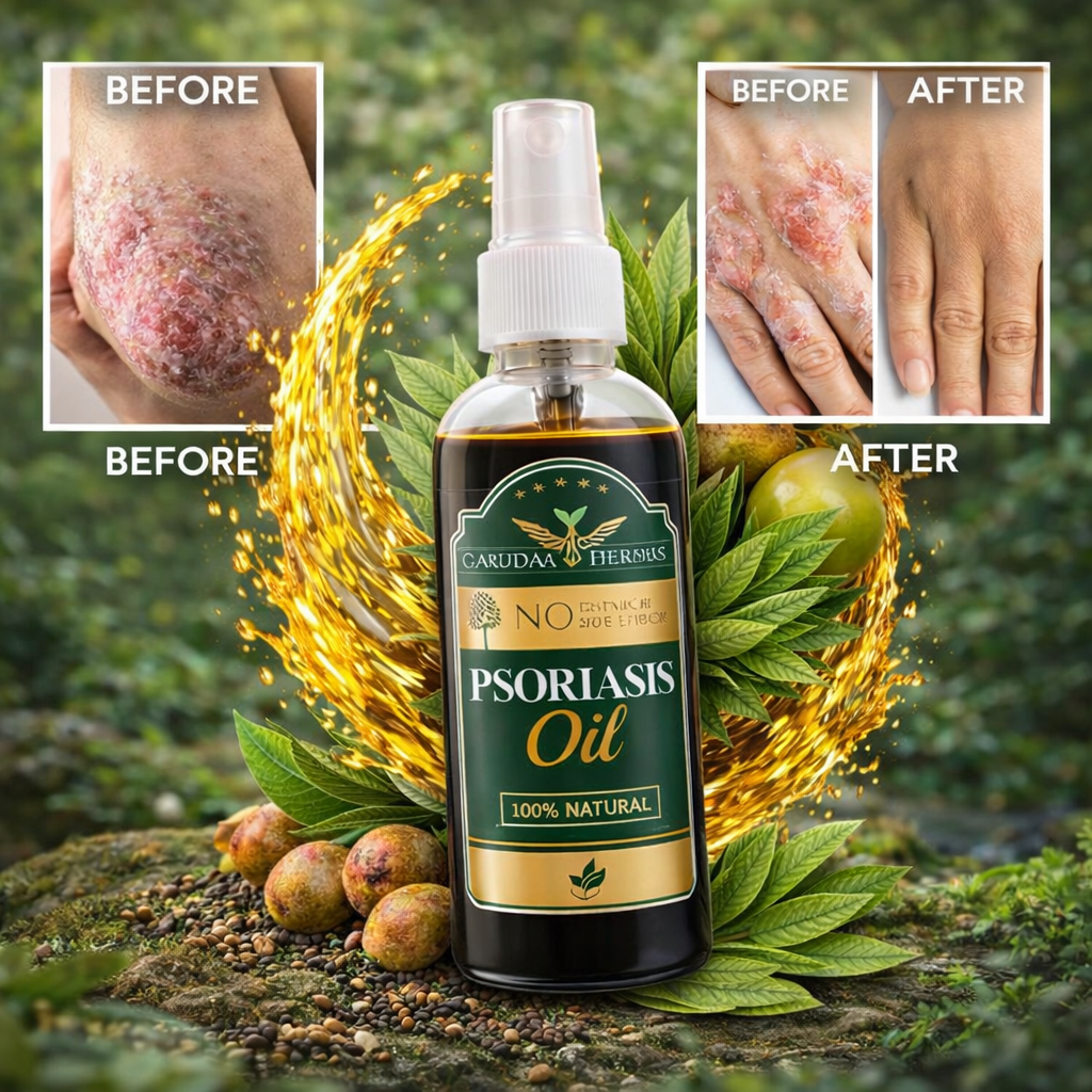 Garuda Herbal Psoriasis Oil-Advanced Psoriasis Clearing Oil