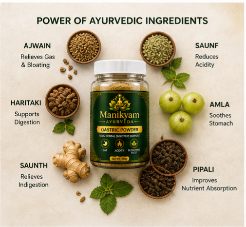 MANIKYAM GASTRIC POWDER 20DAYS CHALLENGE