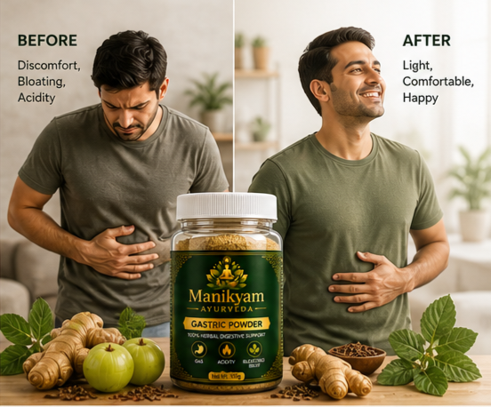 MANIKYAM GASTRIC POWDER 20DAYS CHALLENGE