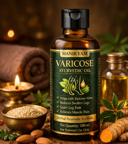 VARICOSE VEINS PAIN RELIEF OIL - Ayurveda Oil Relief 60 Days Challenge