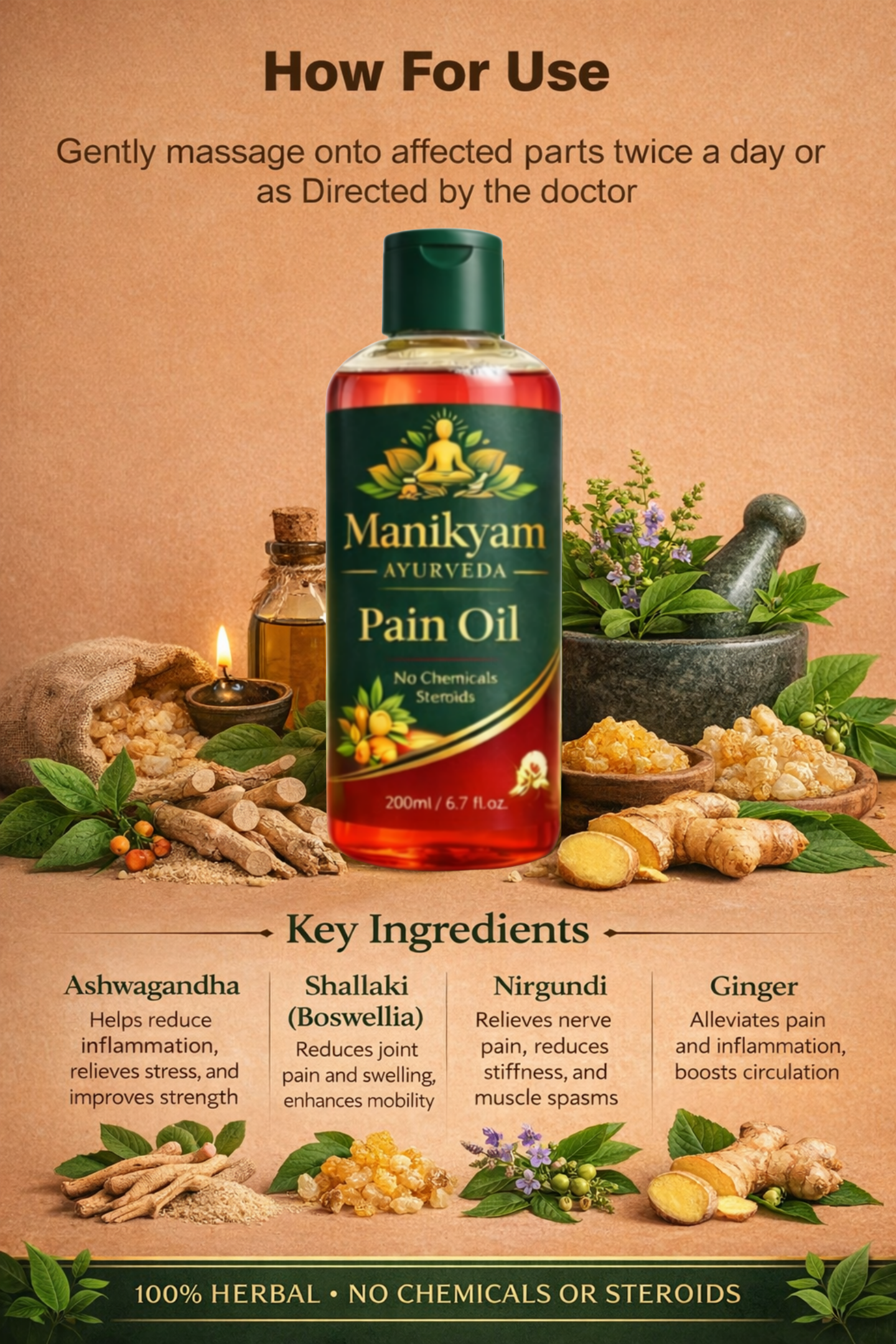 Garuda Herbal Pain Killer Oil