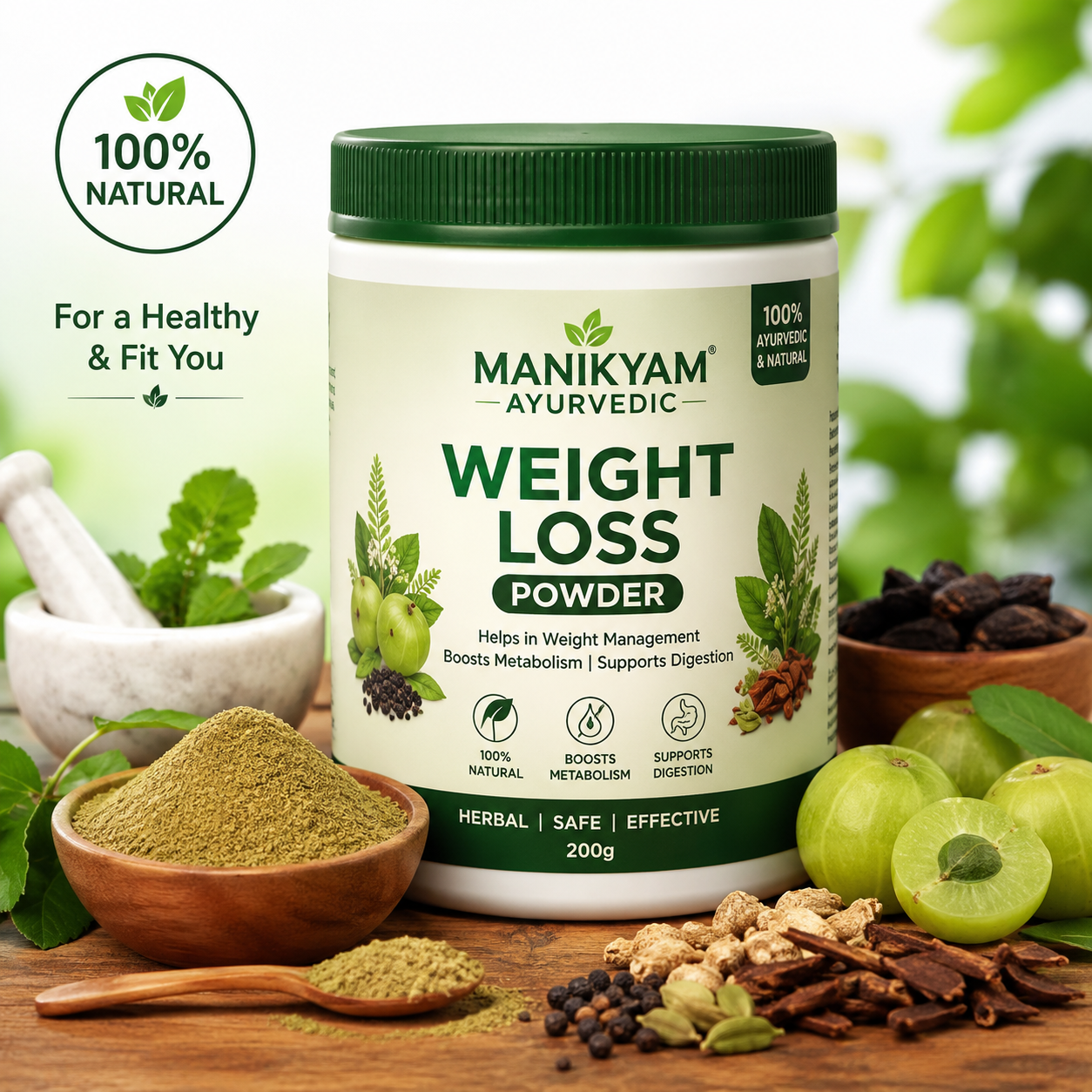 MANIKYAM WEIGHT LOSS POWDER 30DAYS CHALLENGE