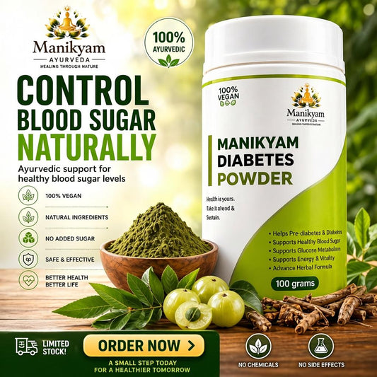 MANIKYAM DIABETES BLOOD SUGAR POWDER 60DAYS CHALLENGE