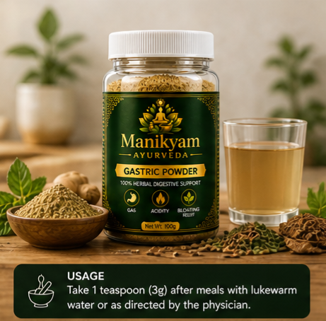 MANIKYAM GASTRIC POWDER 20DAYS CHALLENGE